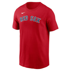 Red Garrett Crochet Boston Red Sox Nike Fuse Name & Number T-Shirt