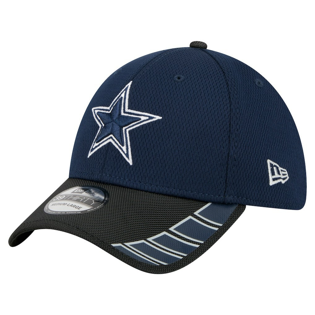 Visor Hit 39THIRTY Flex Hat - Dallas Cowboys Hats