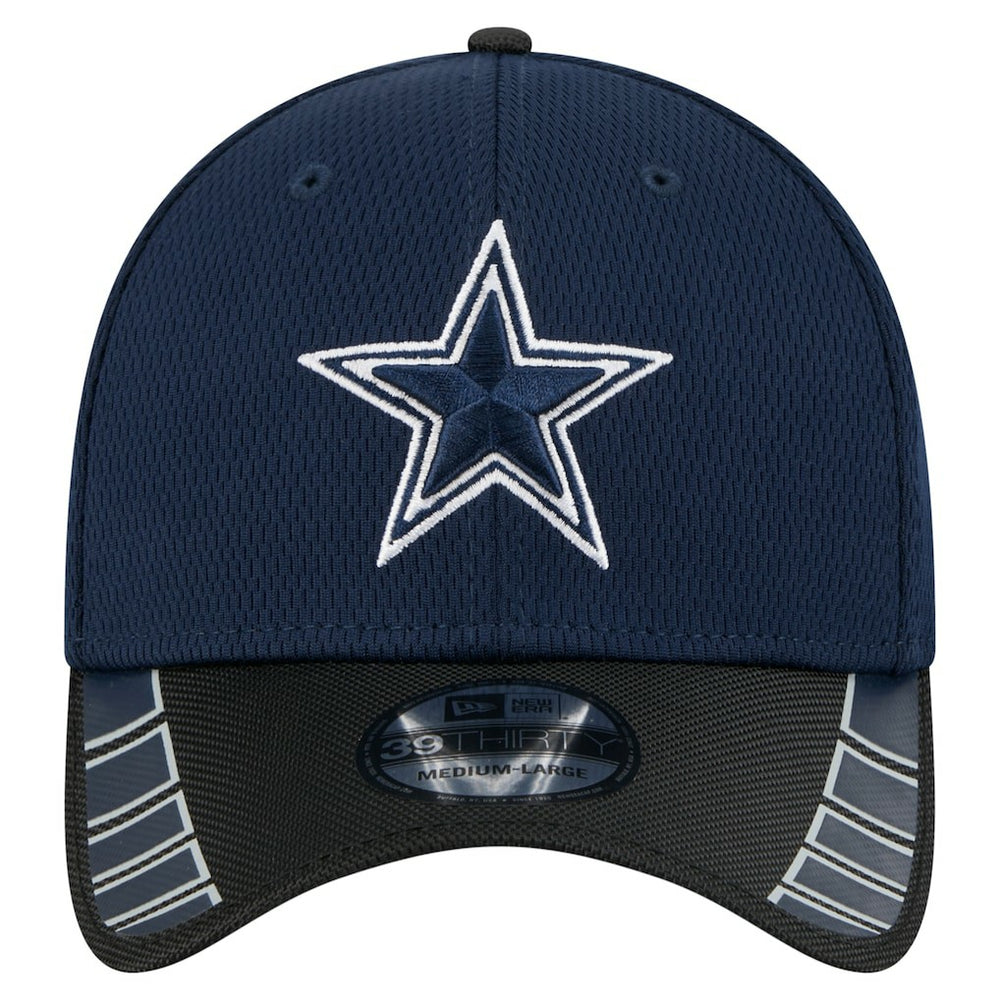 Visor Hit 39THIRTY Flex Hat - Dallas Cowboys Hats