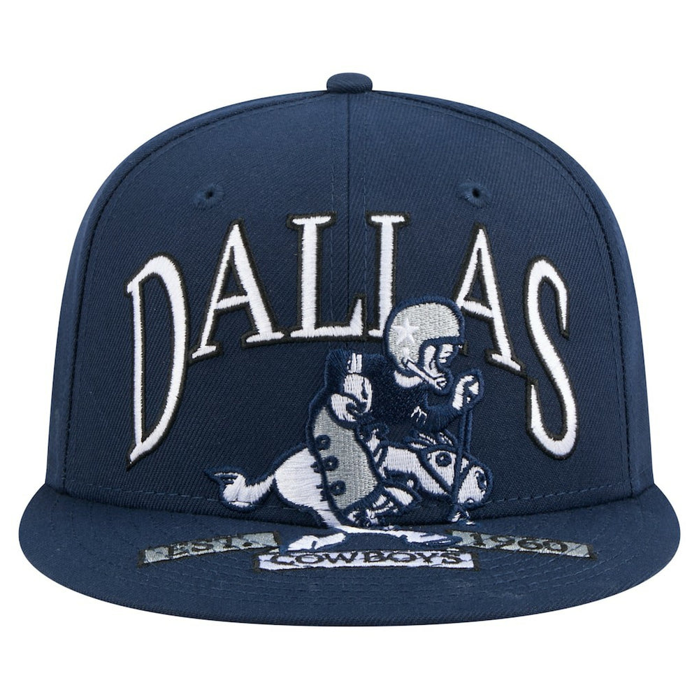 Throwback Oversized 59FIFTY Fitted Hat - Dallas Cowboys Hats