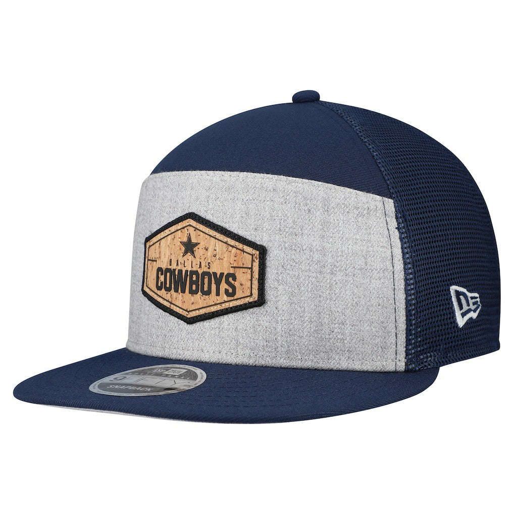 Cork Split Panel 9FIFTY Trucker Snapback Hat - Dallas Cowboys Hats