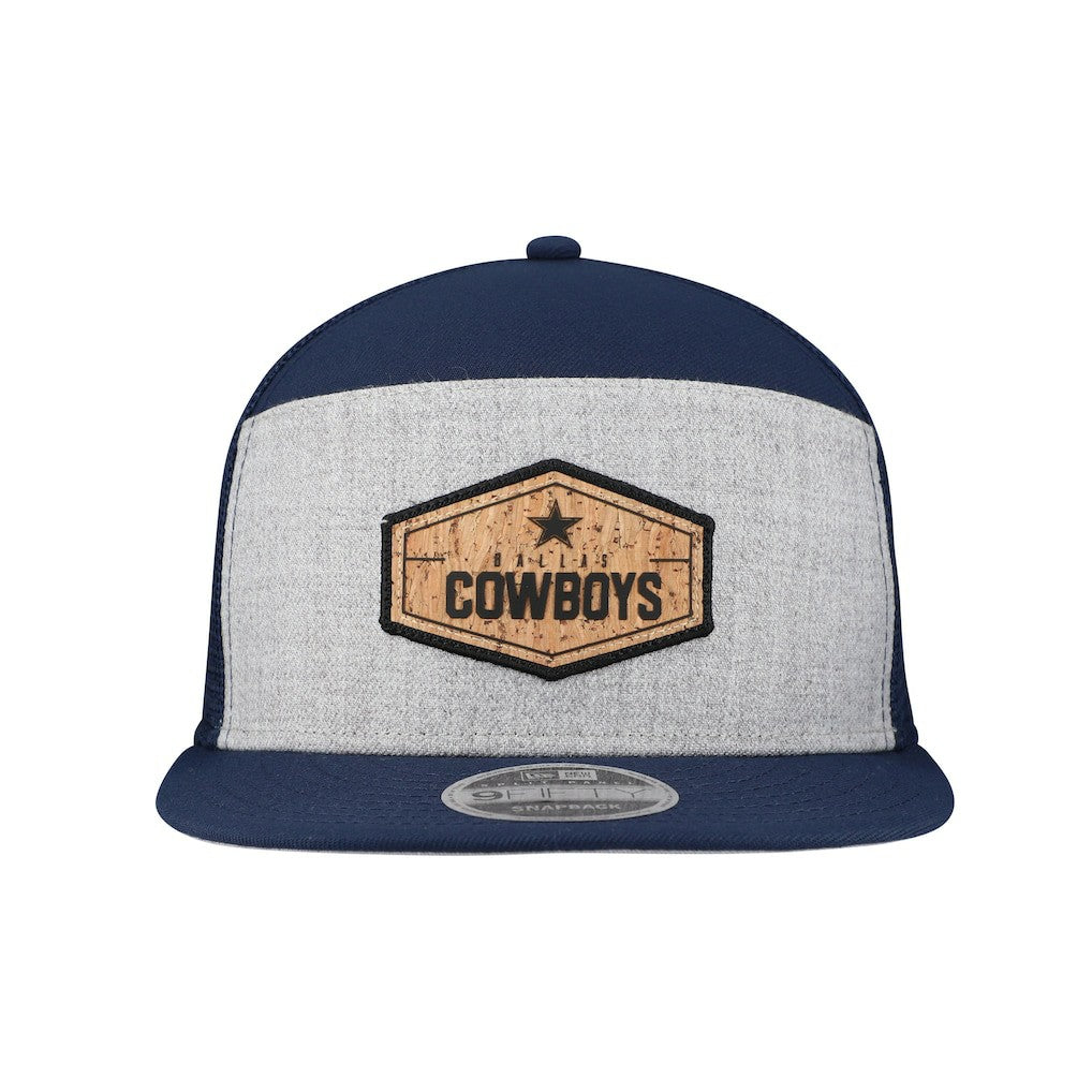 Cork Split Panel 9FIFTY Trucker Snapback Hat - Dallas Cowboys Hats