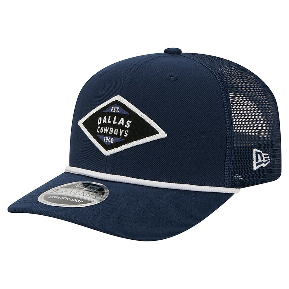 9SEVENTY Team Rope Stretch-Snap Hat - Dallas Cowboys Hats