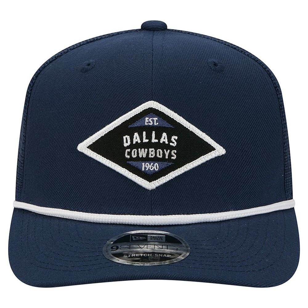9SEVENTY Team Rope Stretch-Snap Hat - Dallas Cowboys Hats