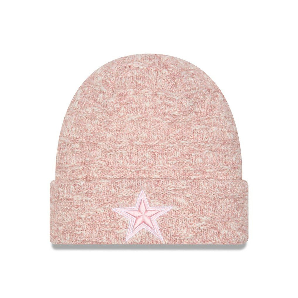 Women's Metallic Cuffed Knit Hat - Dallas Cowboys Hats