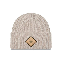Logo Applique Cuffed Knit Hat - Dallas Cowboys Hats
