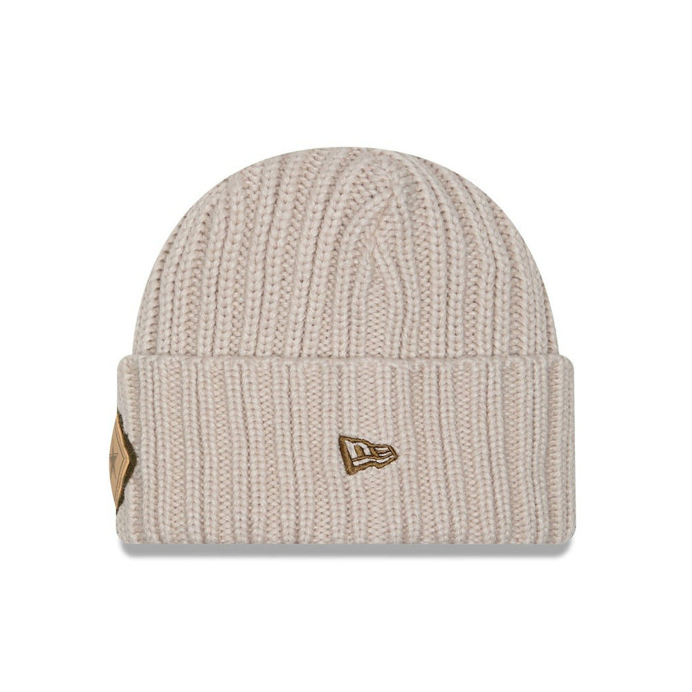 Logo Applique Cuffed Knit Hat - Dallas Cowboys Hats