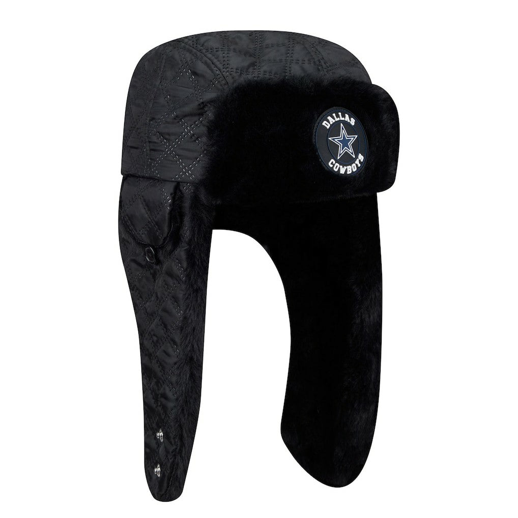 Quilted Trapper Hat - Dallas Cowboys Hats