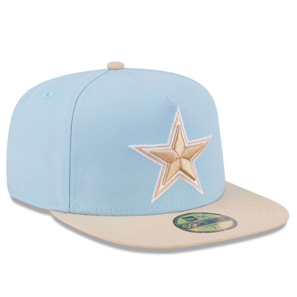Two-Tone Color Pack A-Frame 59FIFTY Fitted Hat - Dallas Cowboys Hats