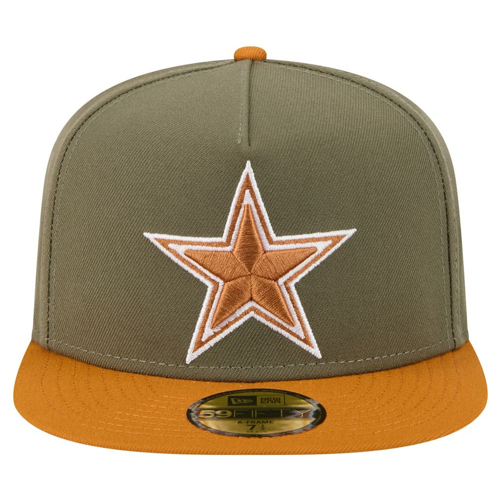 2-Tone Color Pack A-Frame 59FIFTY Fitted Hat - Dallas Cowboys Hats