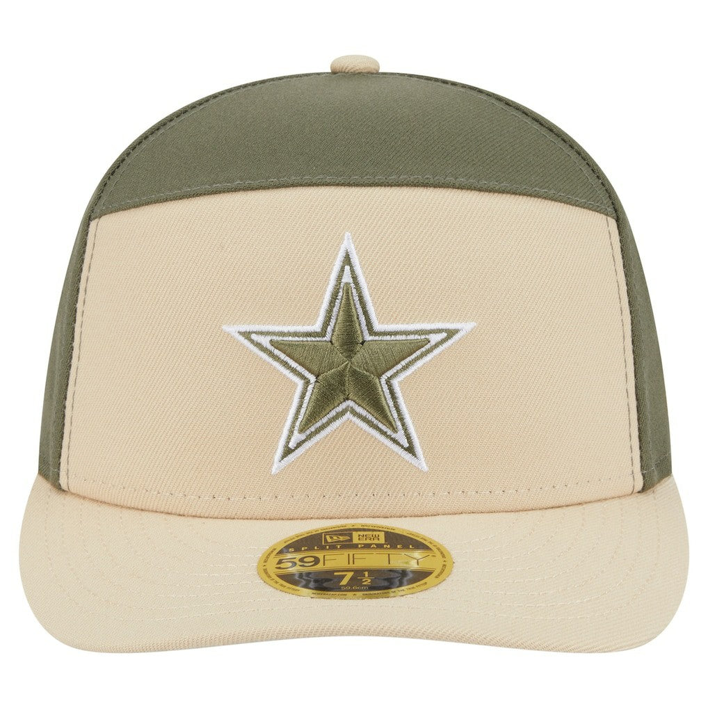 2-Tone Color Pack Split Panel 59FIFTY Fitted Hat - Dallas Cowboys Hats