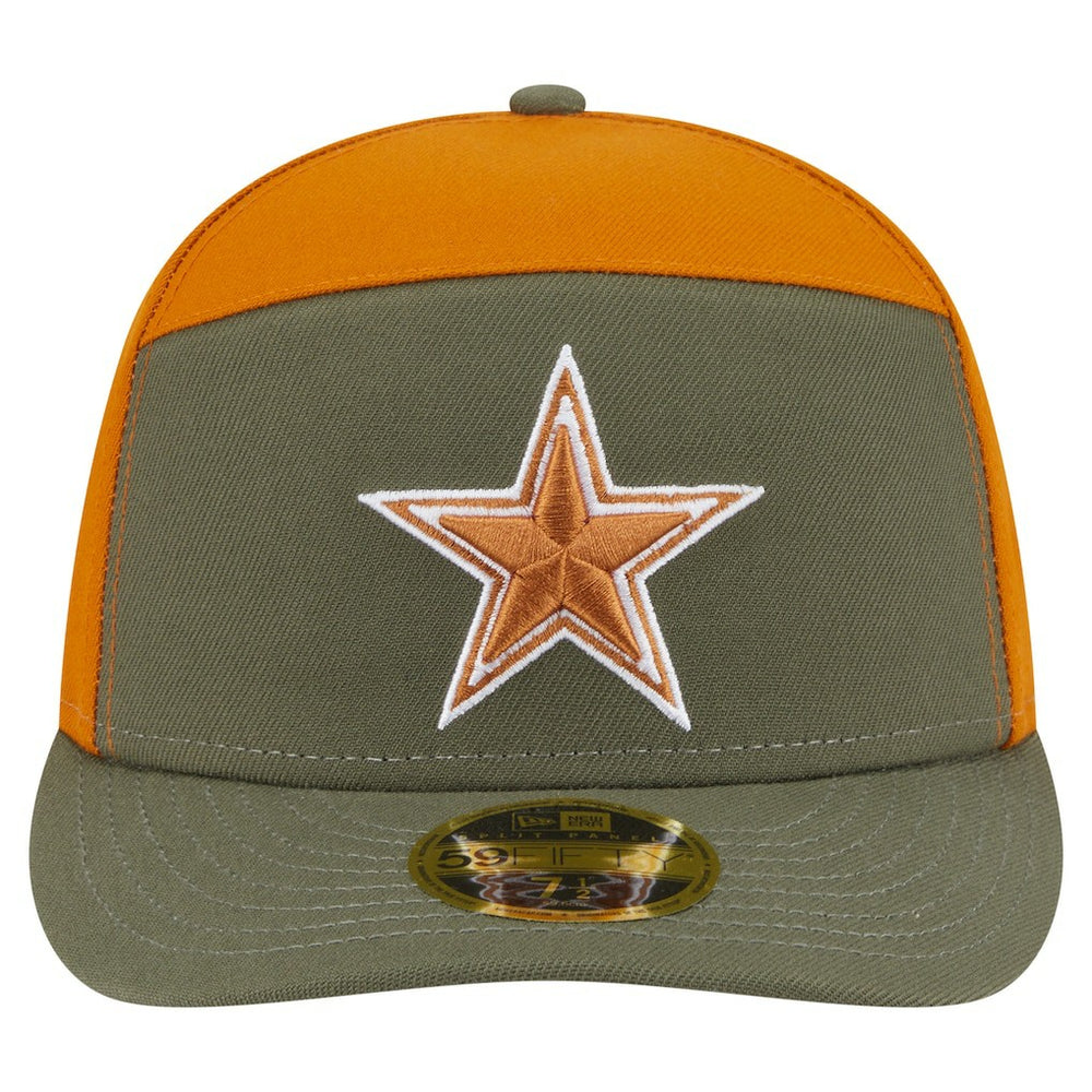 2-Tone Color Pack Split Panel 59FIFTY Fitted Hat - Dallas Cowboys Hats
