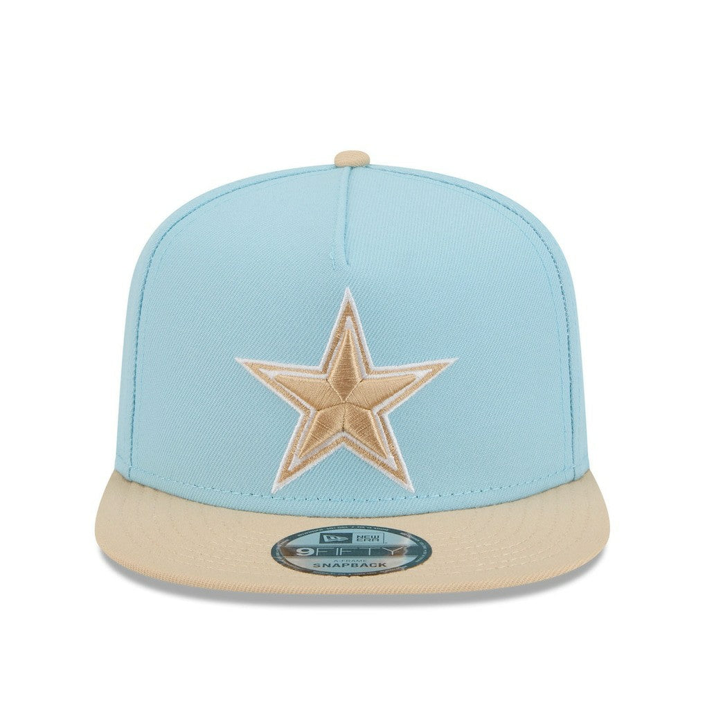 Two-Tone Color Pack A-Frame 9FIFTY Snapback Hat - Dallas Cowboys Hats