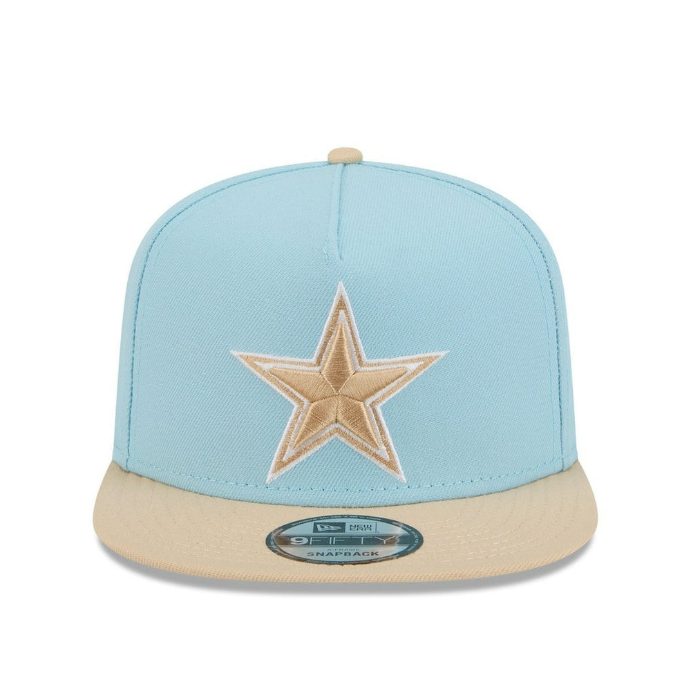 Two-Tone Color Pack A-Frame 9FIFTY Snapback Hat - Dallas Cowboys Hats