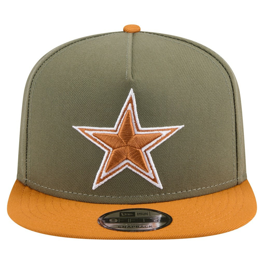 Two-Tone A-Frame 9FIFTY Snapback Hat - Dallas Cowboys Hats