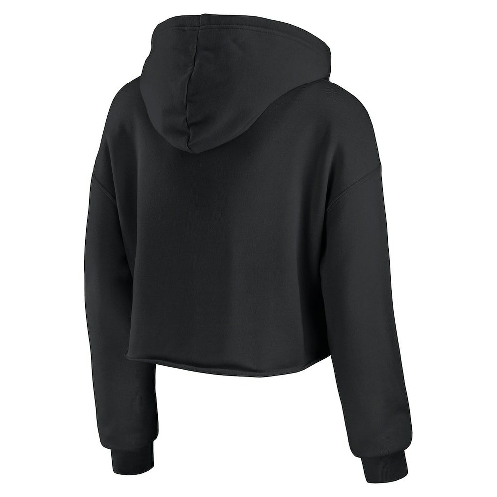 WEAR by Erin Andrews Women's Domestic Cropped Pullover Hoodie - Atlanta Falcons Hoodies