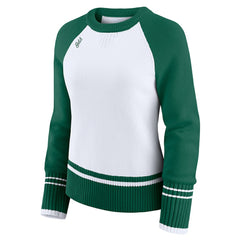 WEAR by Erin Andrews Women's Colorblock Raglan Sweater - New York Jets