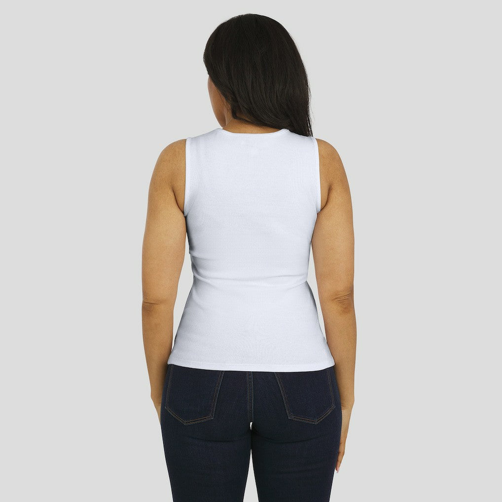 WEAR by Erin Andrews Women's Ribbed Graphic Tank Top - Cleveland Browns Tops