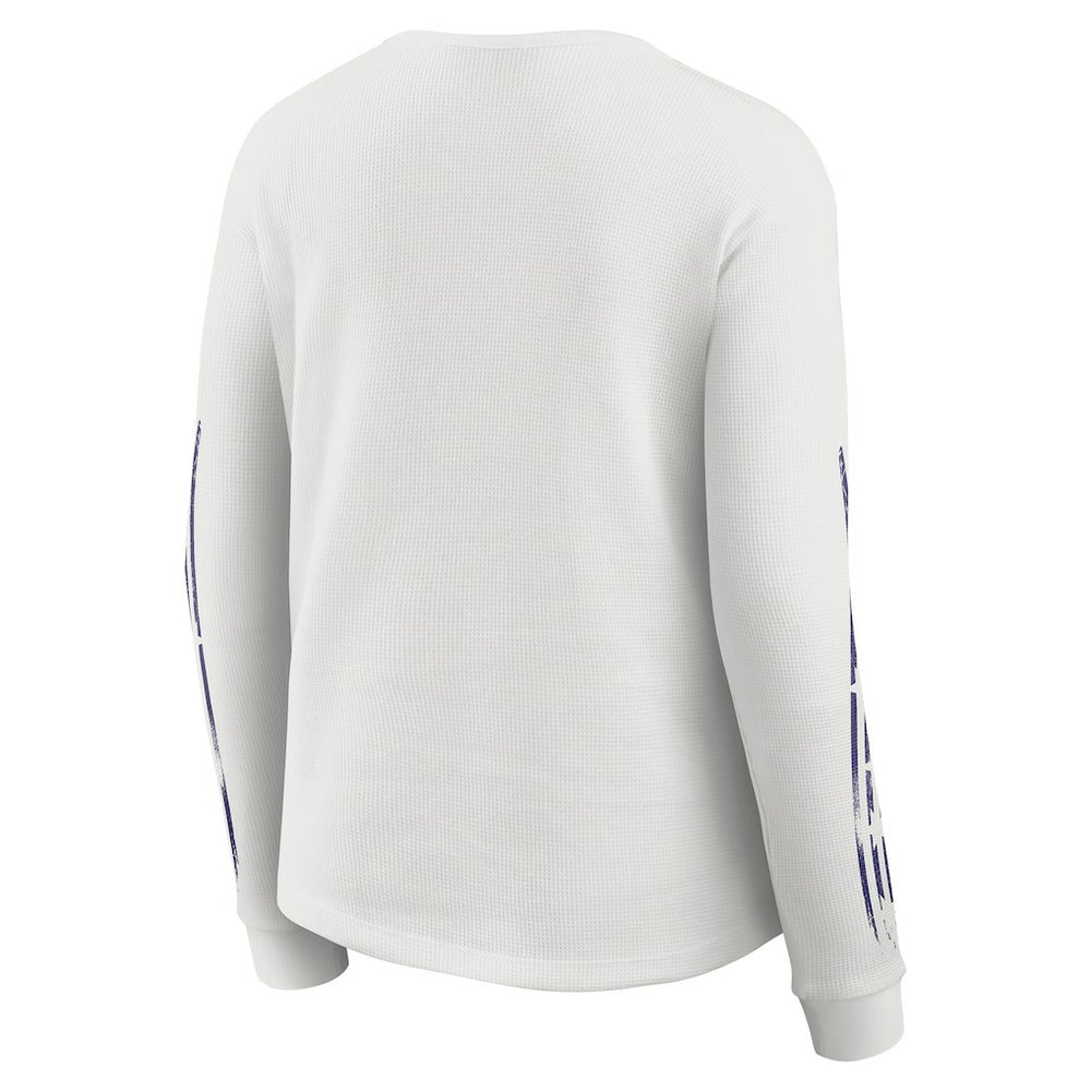 WEAR by Erin Andrews Women's Graphic Waffle Long-Sleeve T-Shirt - Baltimore Ravens T-shirts