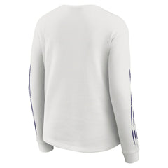 WEAR by Erin Andrews Women's Graphic Waffle Long-Sleeve T-Shirt - Baltimore Ravens T-shirts