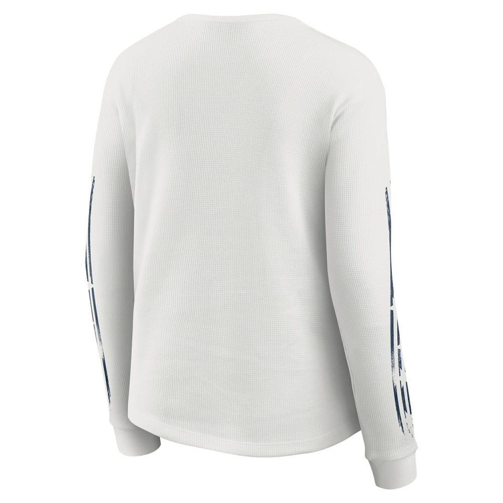WEAR by Erin Andrews Women's Graphic Waffle Long-Sleeve T-Shirt - Seattle Seahawks T-shirts