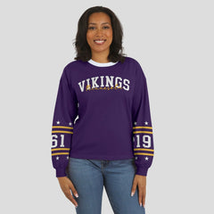 WEAR by Erin Andrews Women's Sport Long-Sleeve T-Shirt - Minnesota Vikings T-shirts