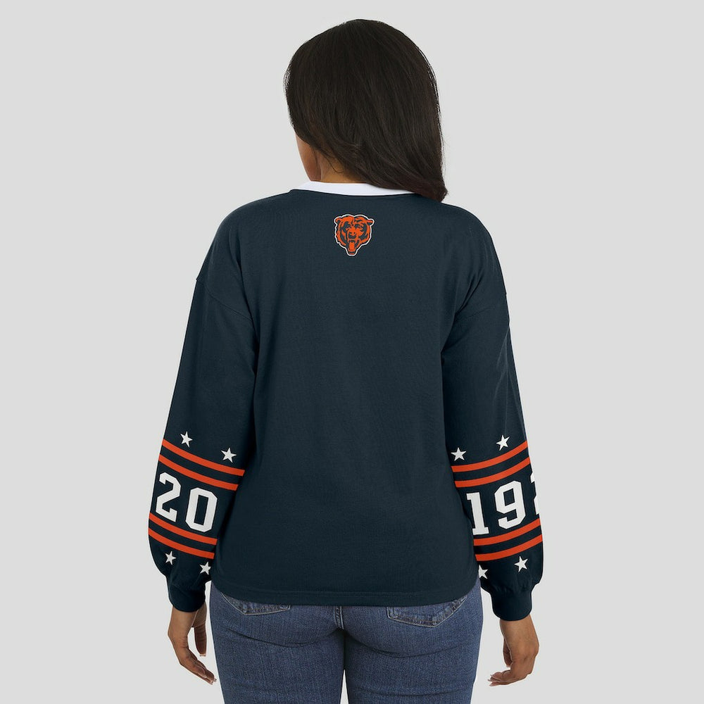 WEAR by Erin Andrews Women's Sport Long-Sleeve T-Shirt - Chicago Bears T-shirts