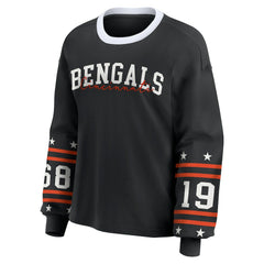 WEAR by Erin Andrews Women's Sport Long-Sleeve T-Shirt - Cincinnati Bengals T-shirts