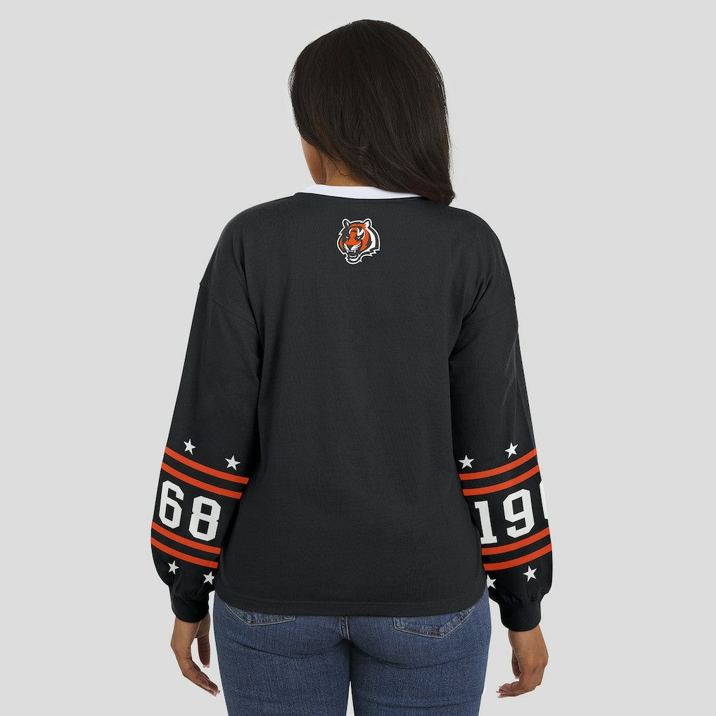 WEAR by Erin Andrews Women's Sport Long-Sleeve T-Shirt - Cincinnati Bengals T-shirts