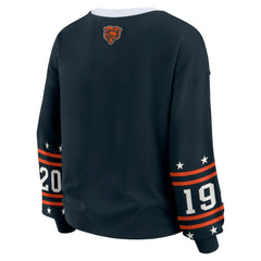 WEAR by Erin Andrews Women's Plus Size Sport Long-Sleeve T-Shirt - Chicago Bears T-shirts