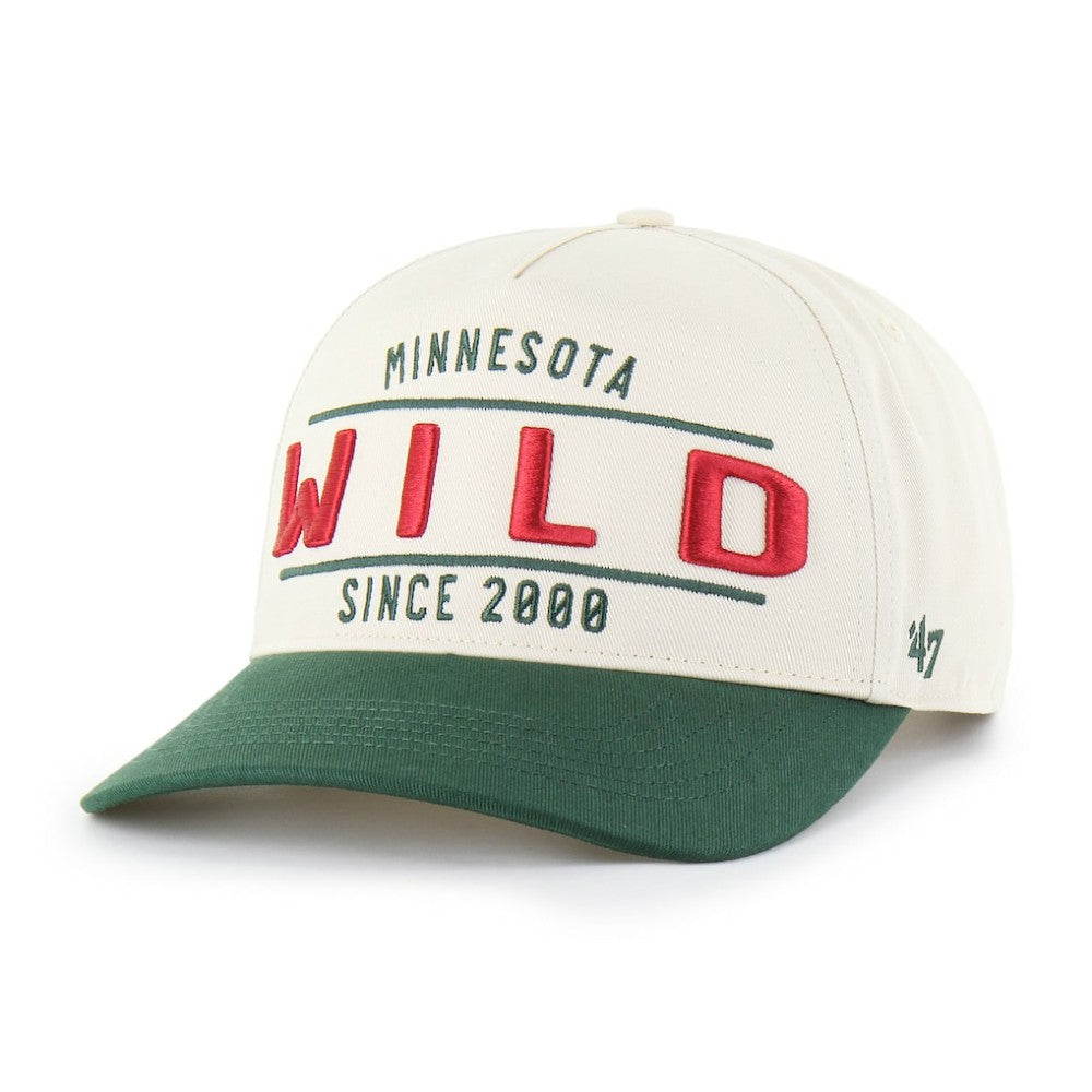 NHL Minnesota Wild '47 Expansion Debut Two-Tone Hitch Adjustable Hat