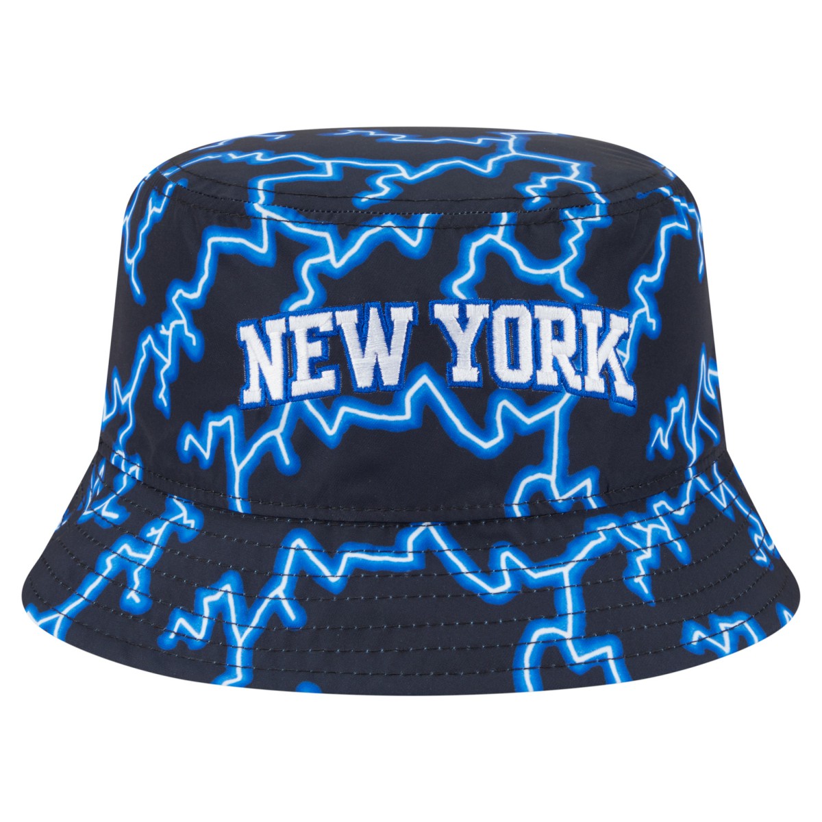 New Era New York Knicks Summer Sun and Storm Reversible Bucket Hat