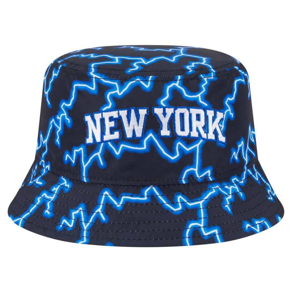 New Era New York Knicks Summer Sun and Storm Reversible Bucket Hat