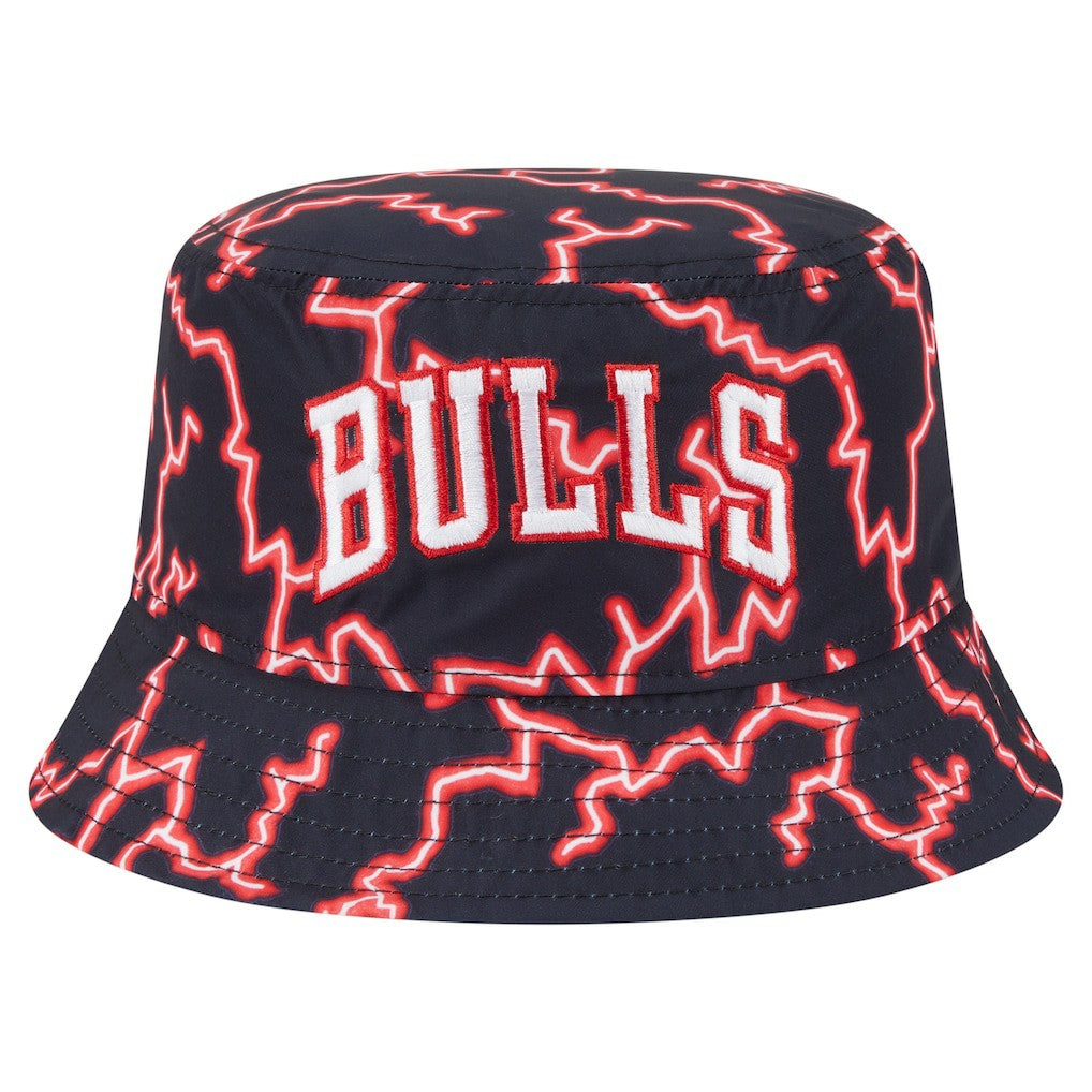 New Era Chicago Bulls Summer Sun and Storm Reversible Bucket Hat