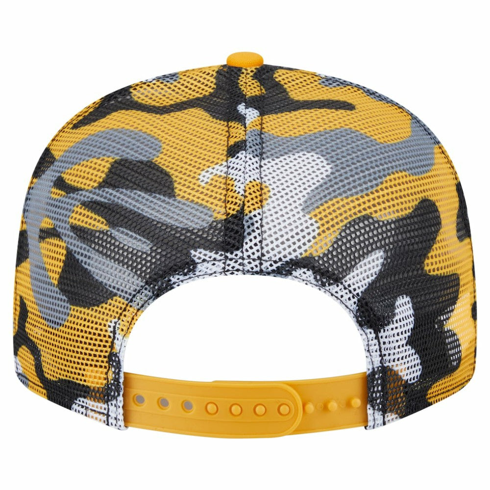 NHL Boston Bruins New Era Camo Meshback 9FIFTY Snapback Hat