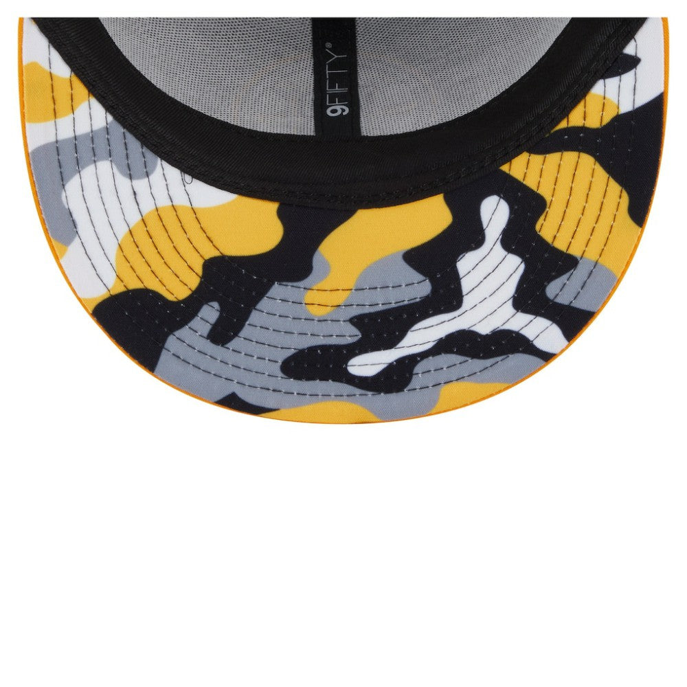 NHL Boston Bruins New Era Camo Meshback 9FIFTY Snapback Hat
