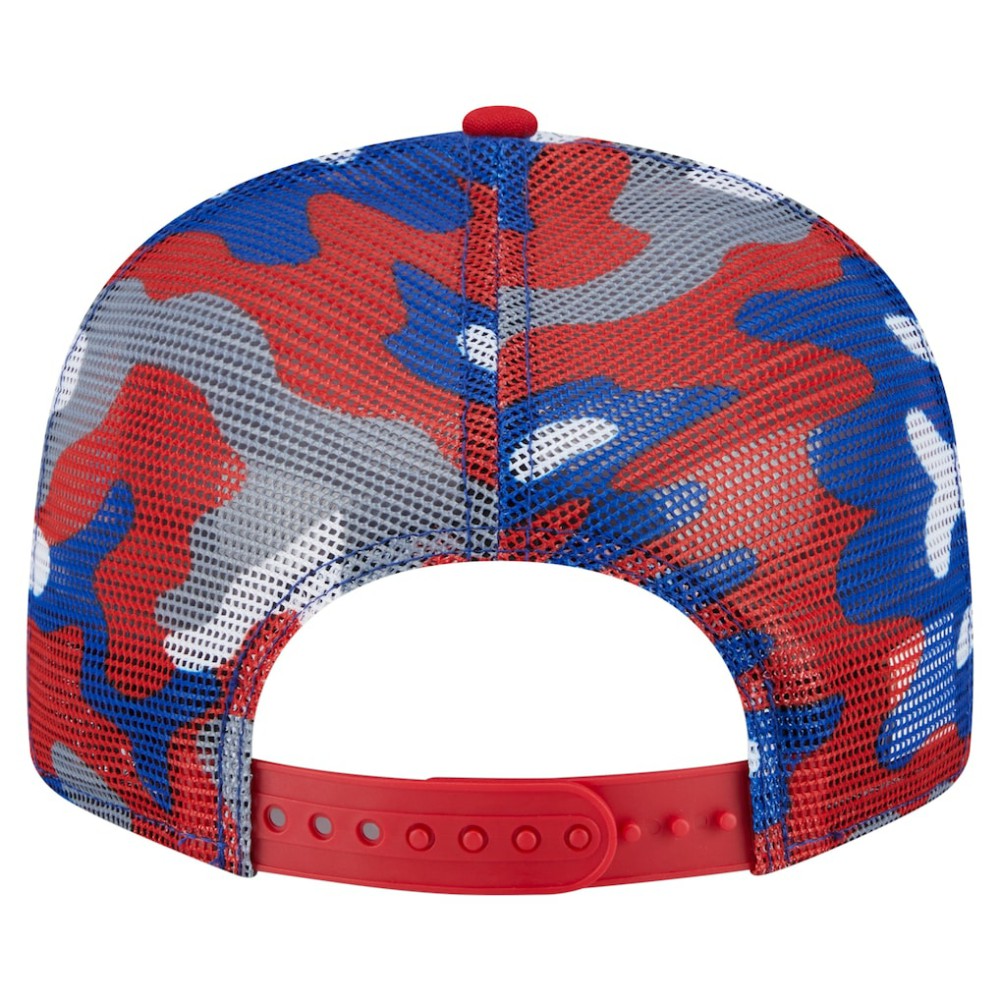 NHL New York Rangers New Era Camo Meshback 9FIFTY Snapback Hat