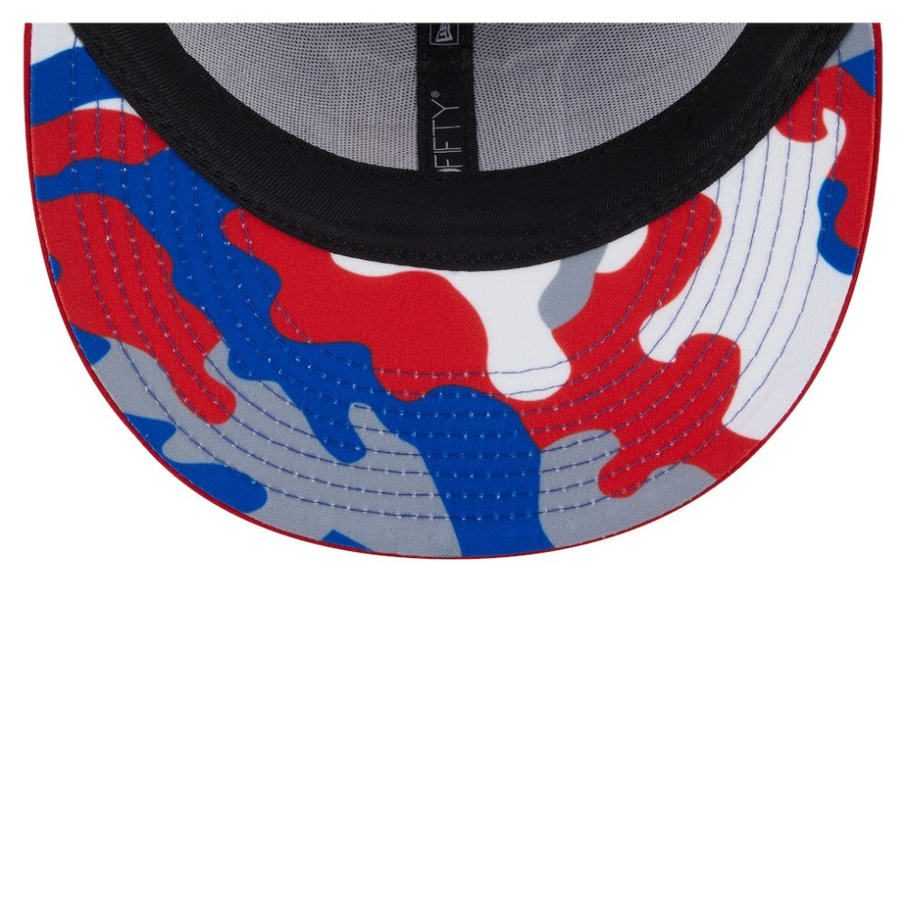 NHL New York Rangers New Era Camo Meshback 9FIFTY Snapback Hat