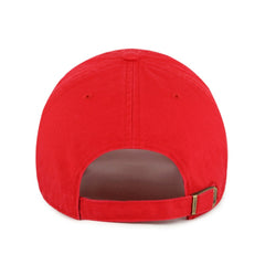 Red Washington Nationals '47 Women's Ariana Clean Up Adjustable Hat