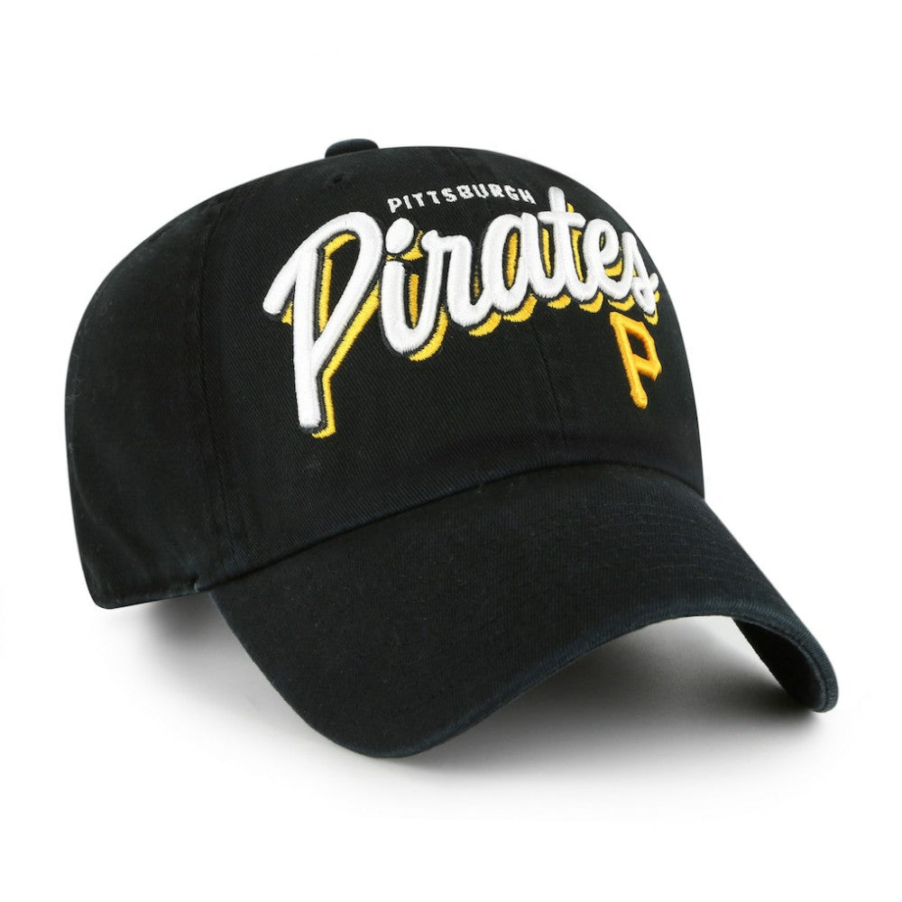 Black Pittsburgh Pirates '47 Women's Ariana Clean Up Adjustable Hat