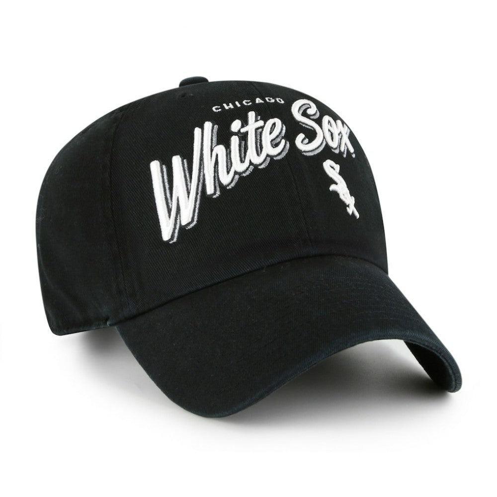 Black Chicago White Sox '47 Women's Ariana Clean Up Adjustable Hat