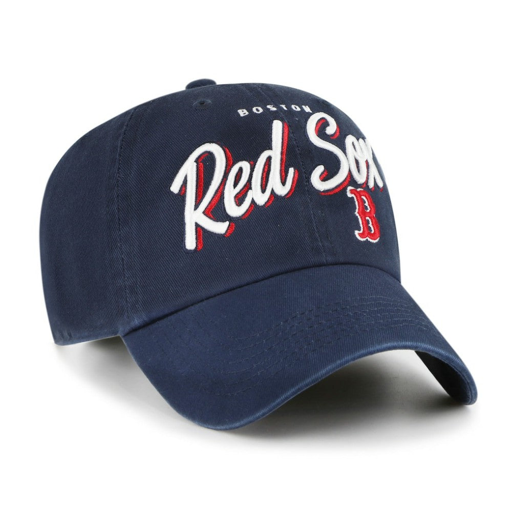 Navy Boston Red Sox '47 Women's Ariana Clean Up Adjustable Hat