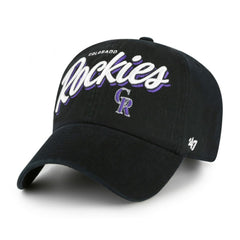 Black Colorado Rockies '47 Women's Ariana Clean Up Adjustable Hat