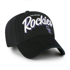 Black Colorado Rockies '47 Women's Ariana Clean Up Adjustable Hat