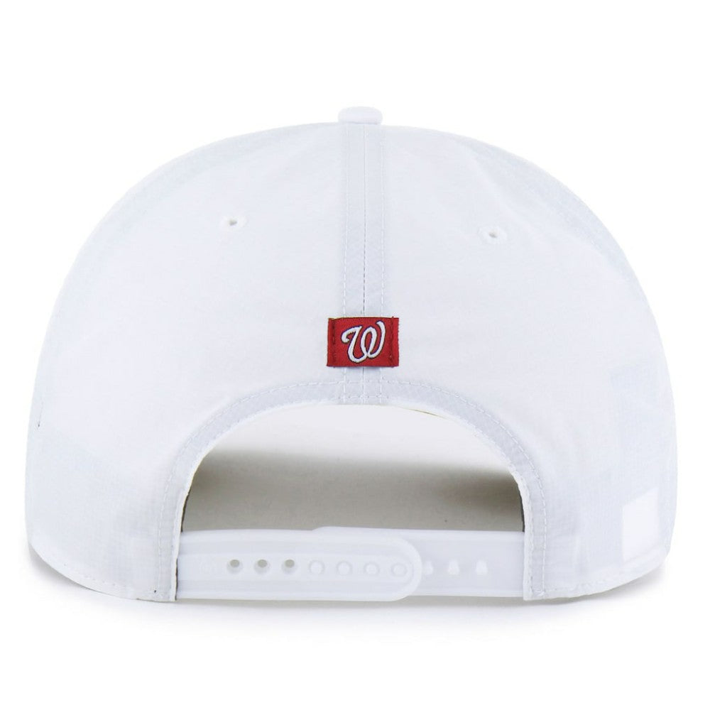 White Washington Nationals '47 Brrr Fairway Hitch Adjustable Hat