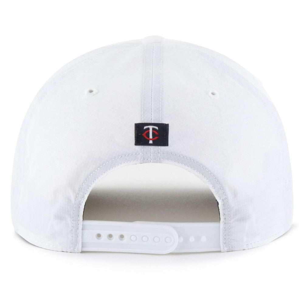 White Minnesota Twins '47 Brrr Fairway Hitch Adjustable Hat