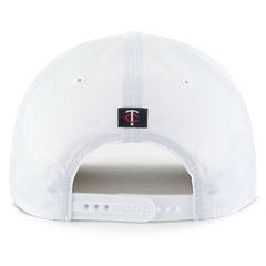 White Minnesota Twins '47 Brrr Fairway Hitch Adjustable Hat
