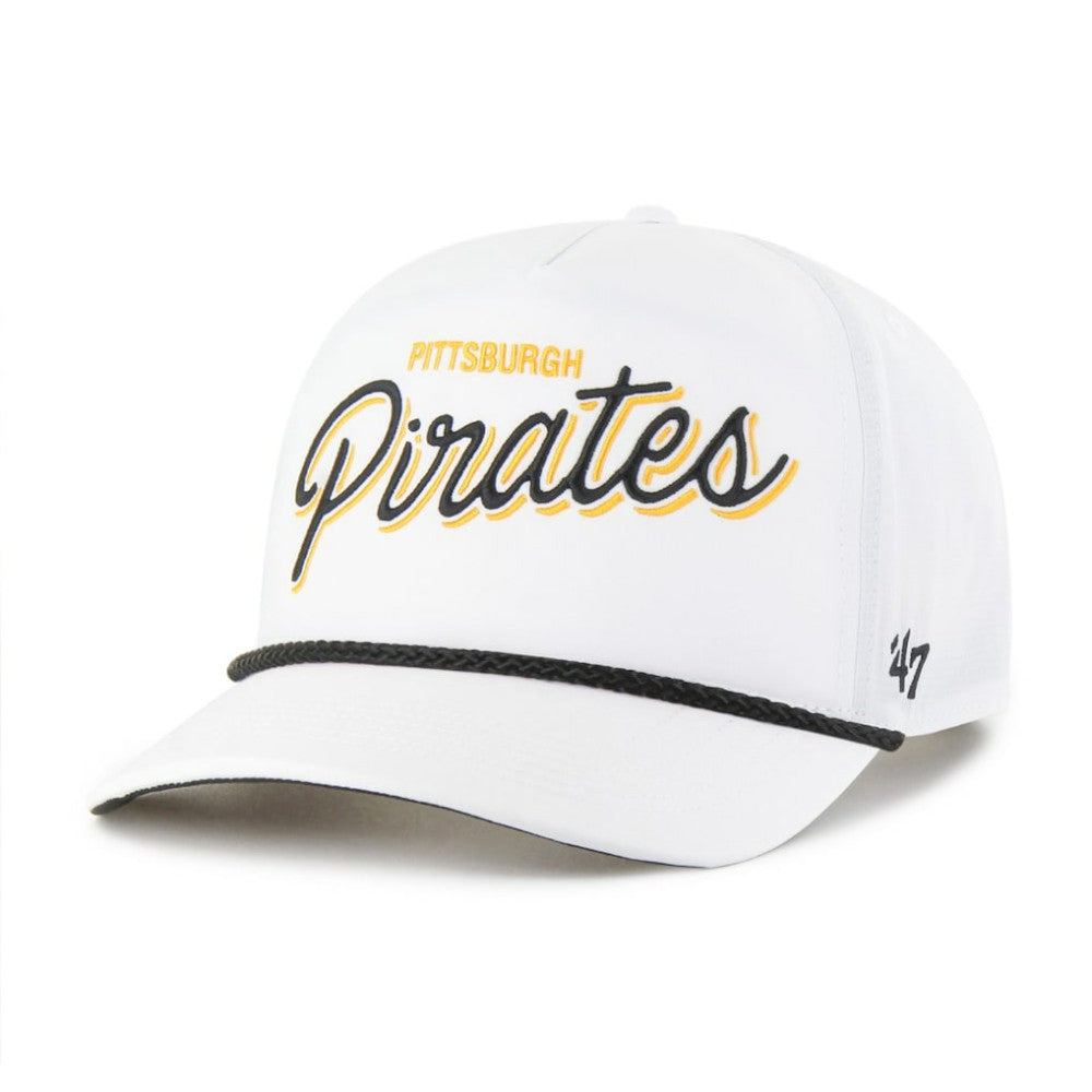 White Pittsburgh Pirates '47 Brrr Fairway Hitch Adjustable Hat