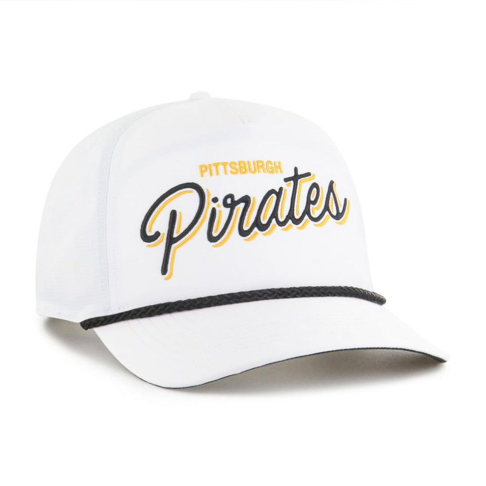 White Pittsburgh Pirates '47 Brrr Fairway Hitch Adjustable Hat