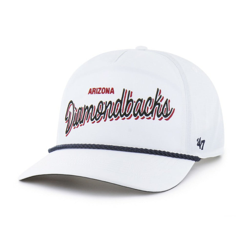 White Arizona Diamondbacks '47 Brrr Fairway Hitch Adjustable Hat